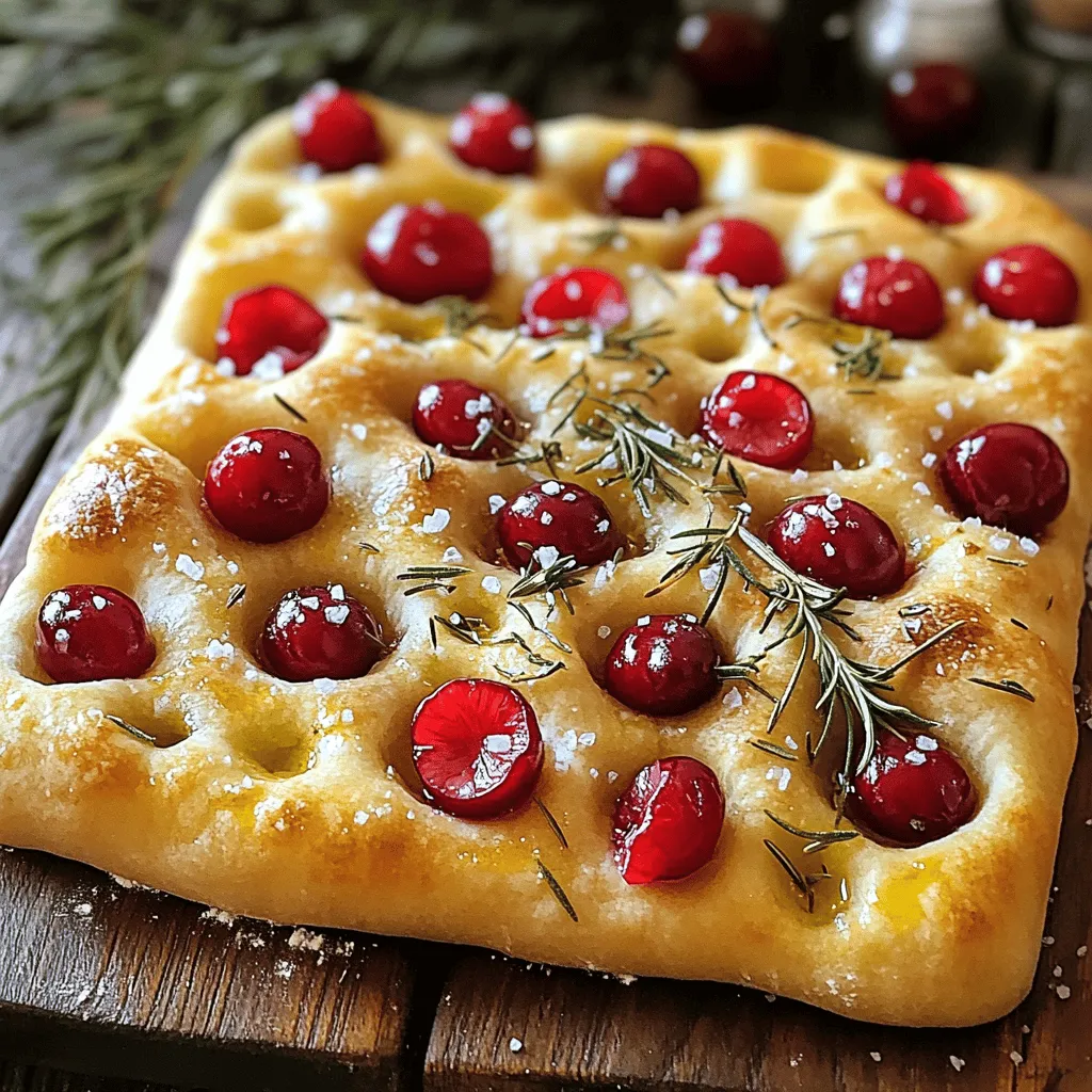 Cherry Rosemary Focaccia Art Delightful Baking Guide