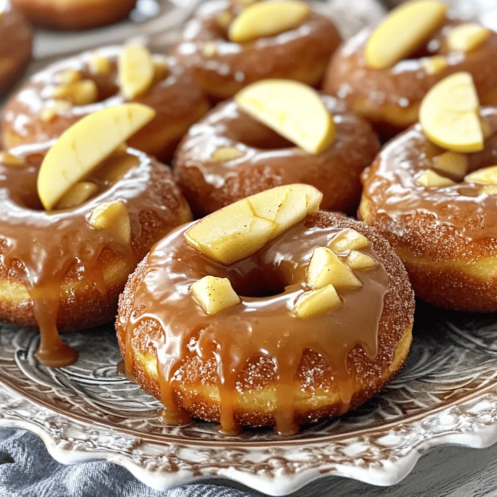 Caramel Apple Donuts Irresistible Fall Dessert