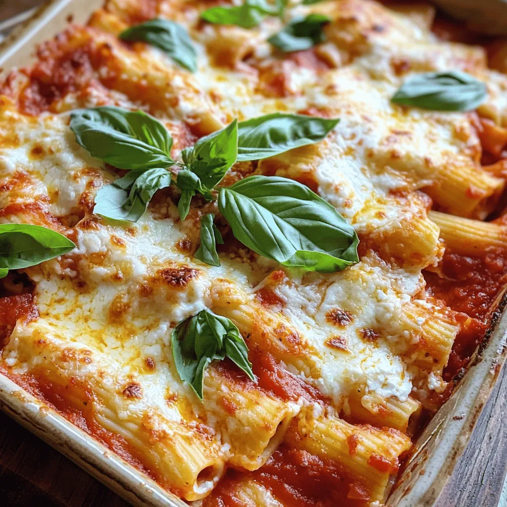 Baked Ziti with Ricotta Easy and Flavorful Recipe