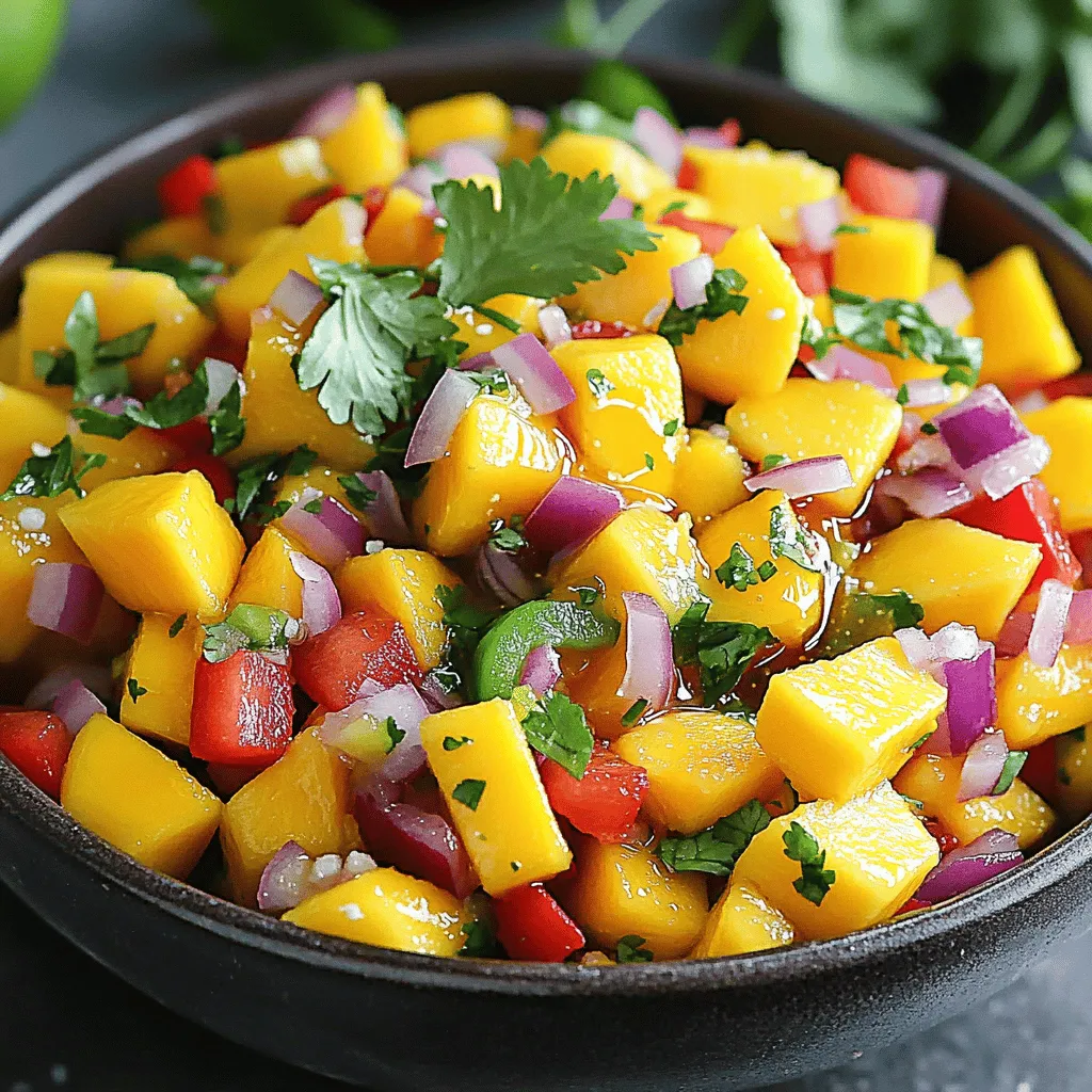 Mango Salsa Fresh and Flavorful Summer Delight