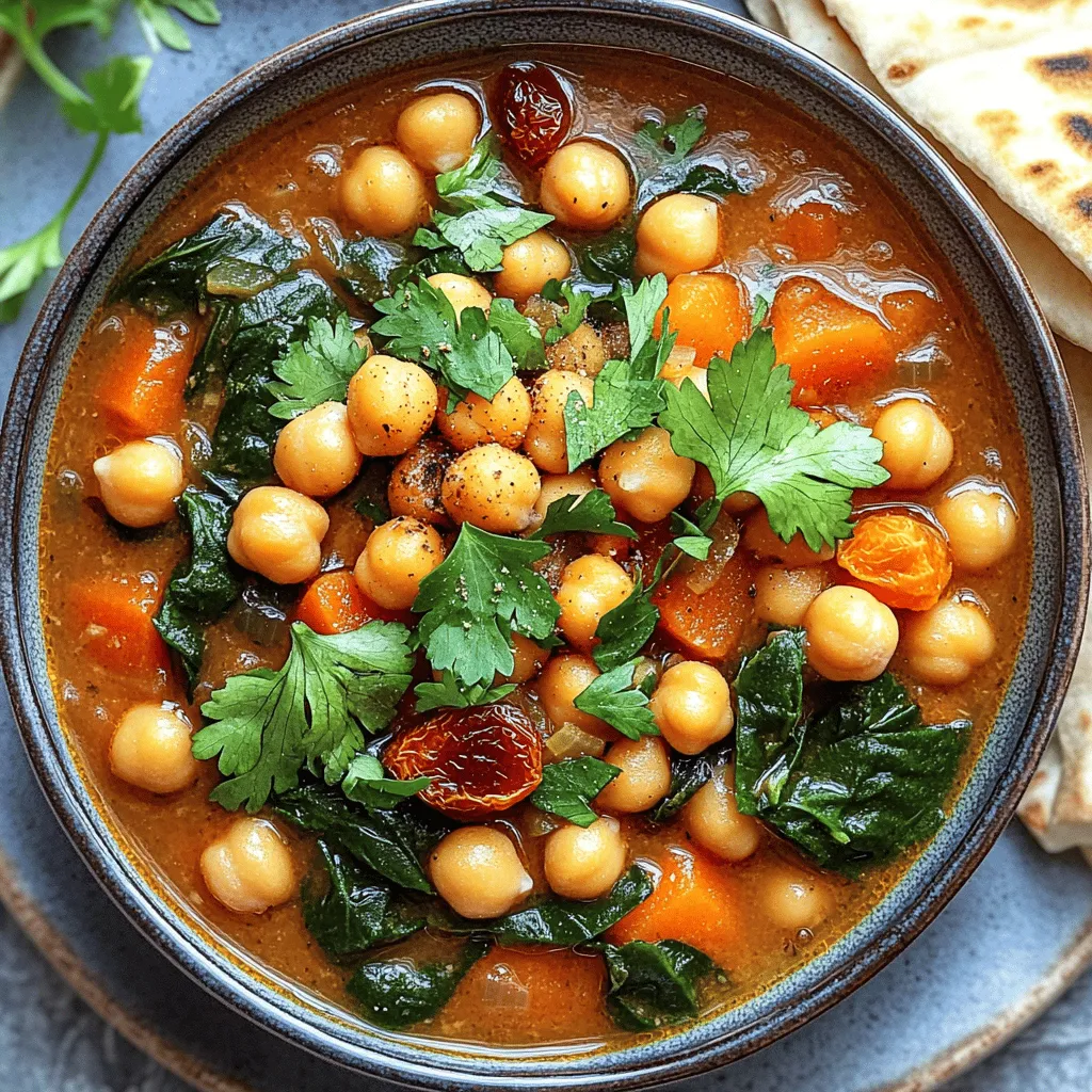 Slow Cooker Moroccan Chickpea Stew Flavorful Comfort