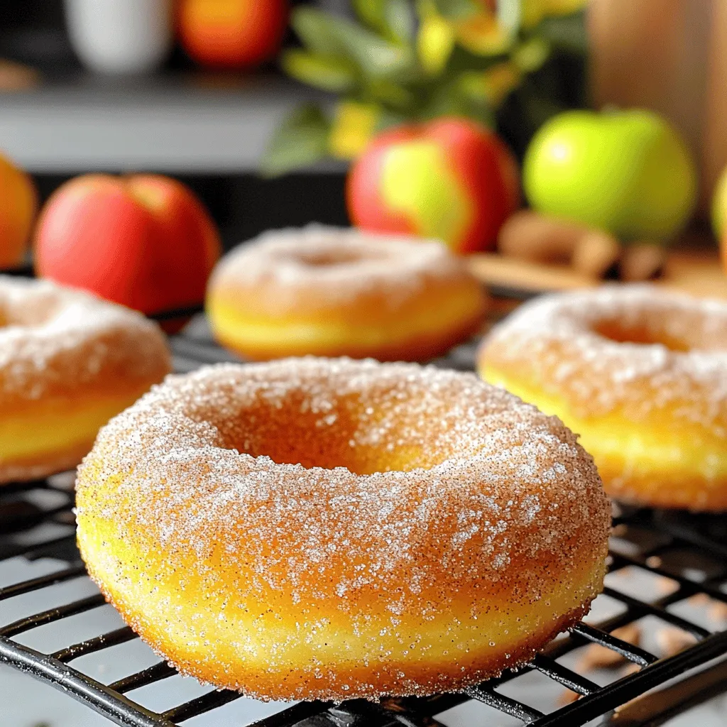 Air Fryer Apple Cider Donuts Tasty Easy Recipe