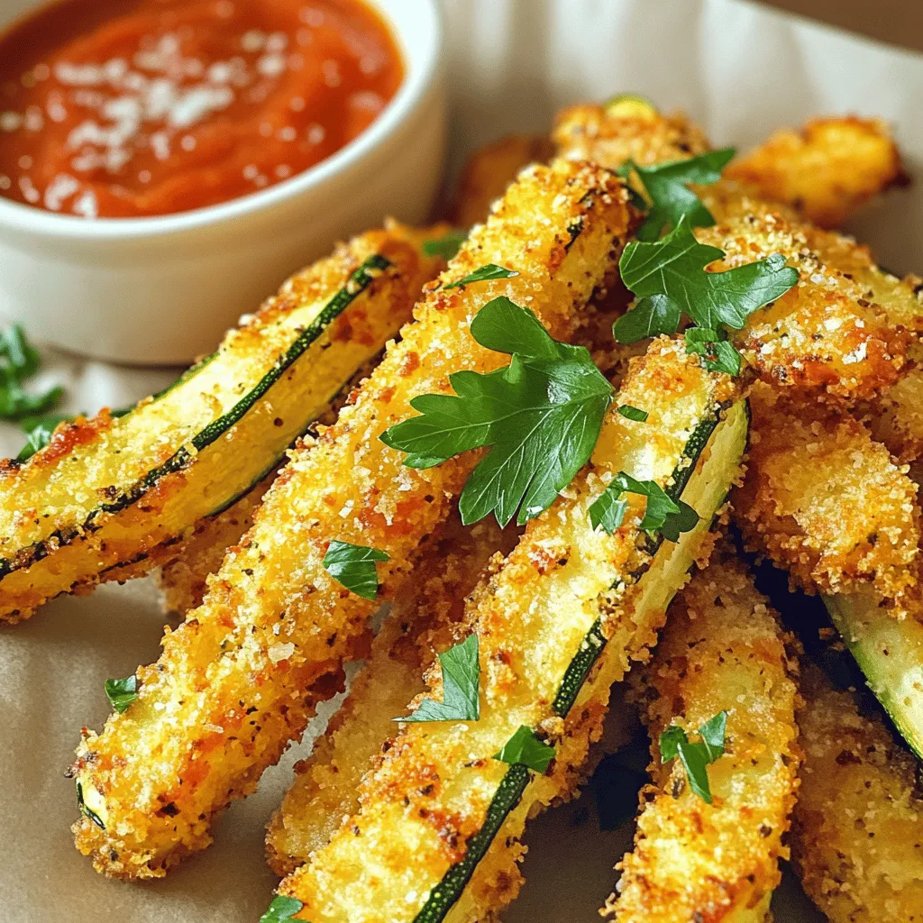 Air Fryer Zucchini Fries Crispy and Flavorful Snack