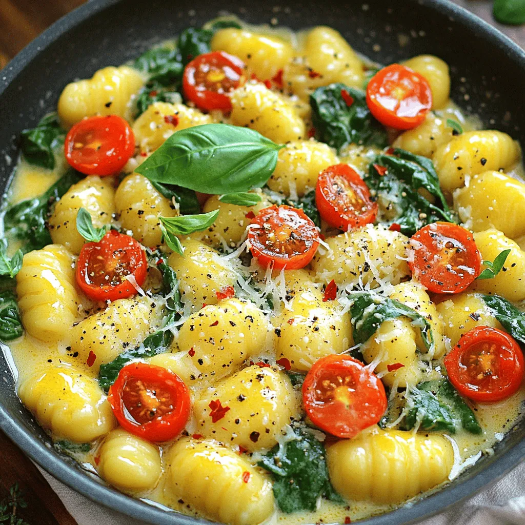 Garlic Butter Gnocchi Skillet Delightful and Simple Meal