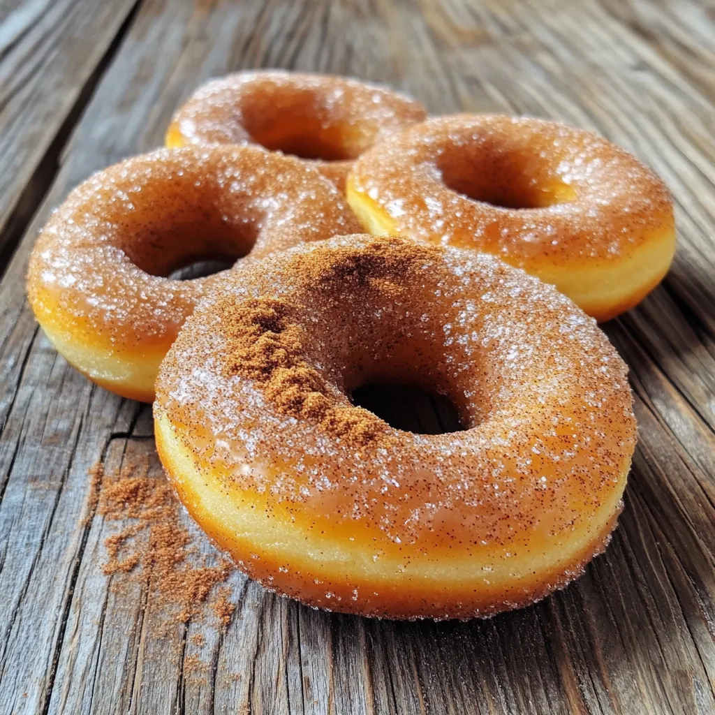 Bakery-Style Apple Cider Donuts Easy and Delicious Treat