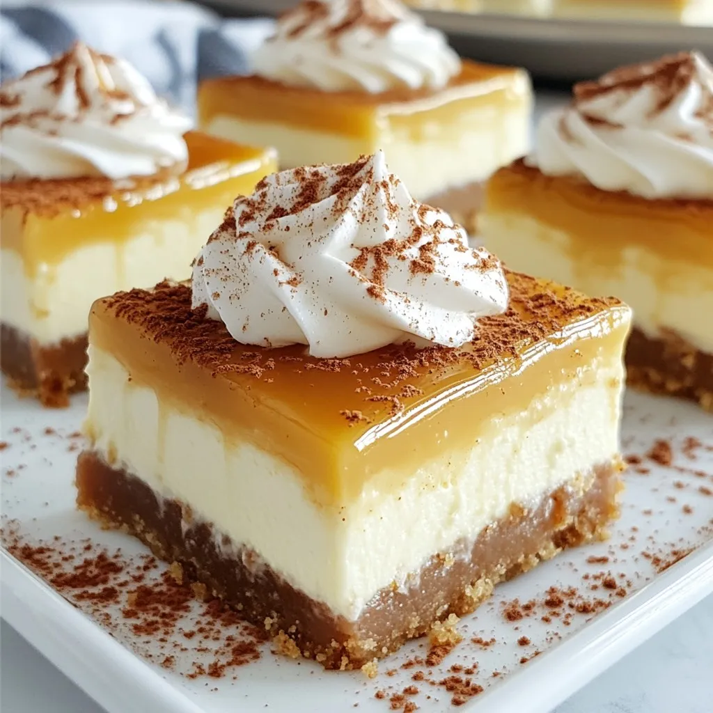 Gingerbread Cheesecake Bars Delightful Holiday Treat