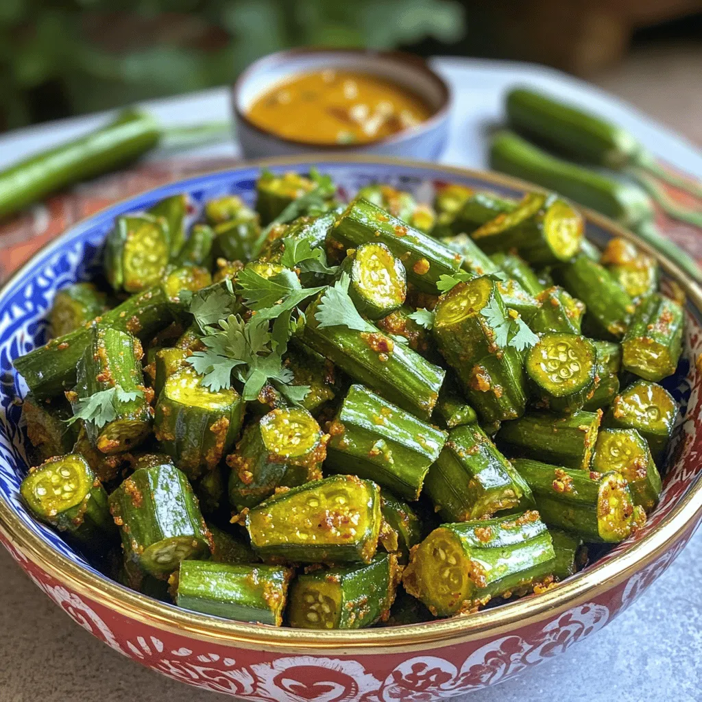 Crispy Bhindi Okra Fry Delicious and Easy Recipe