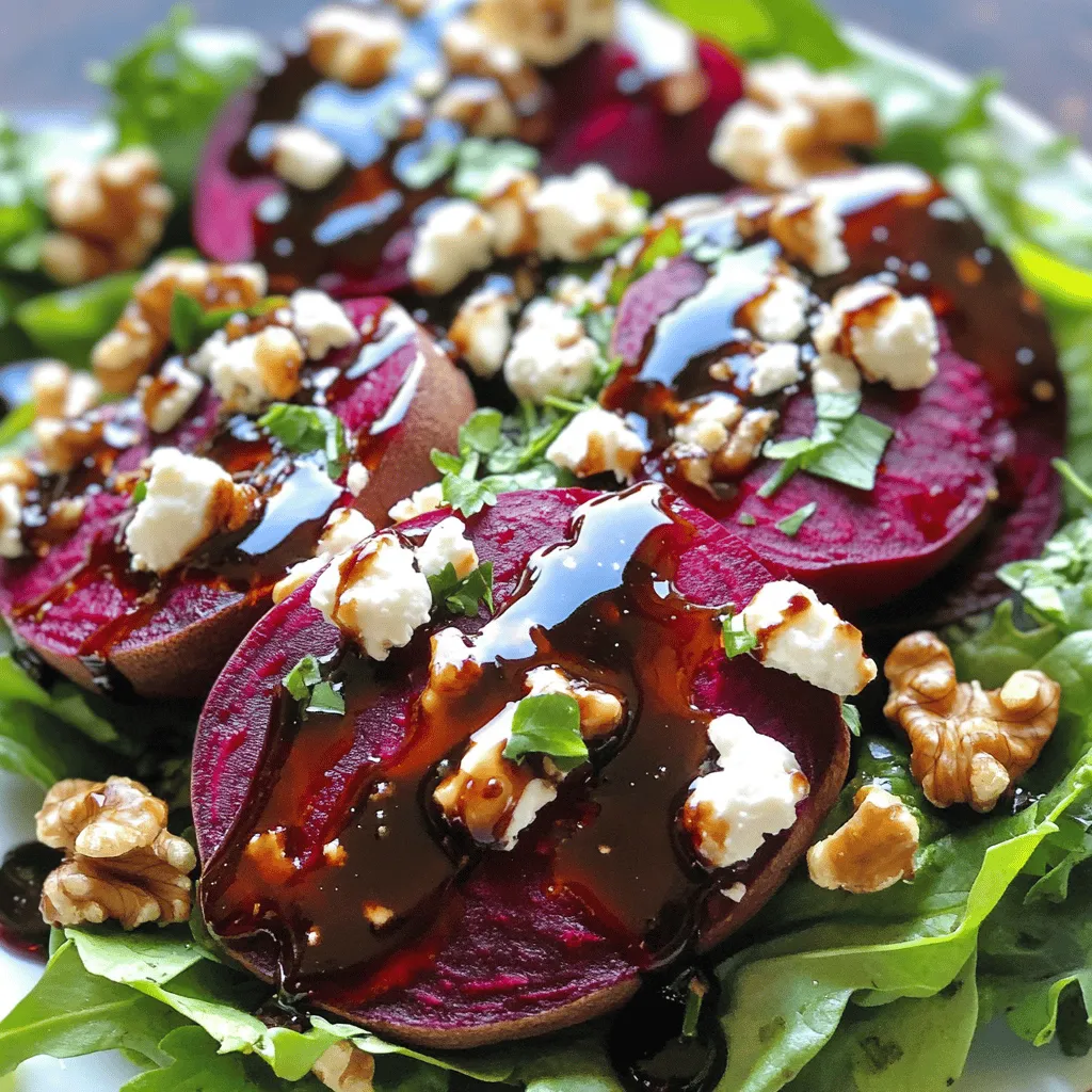 Roasted Beet and Goat Cheese Salad Fresh Flavor Boost