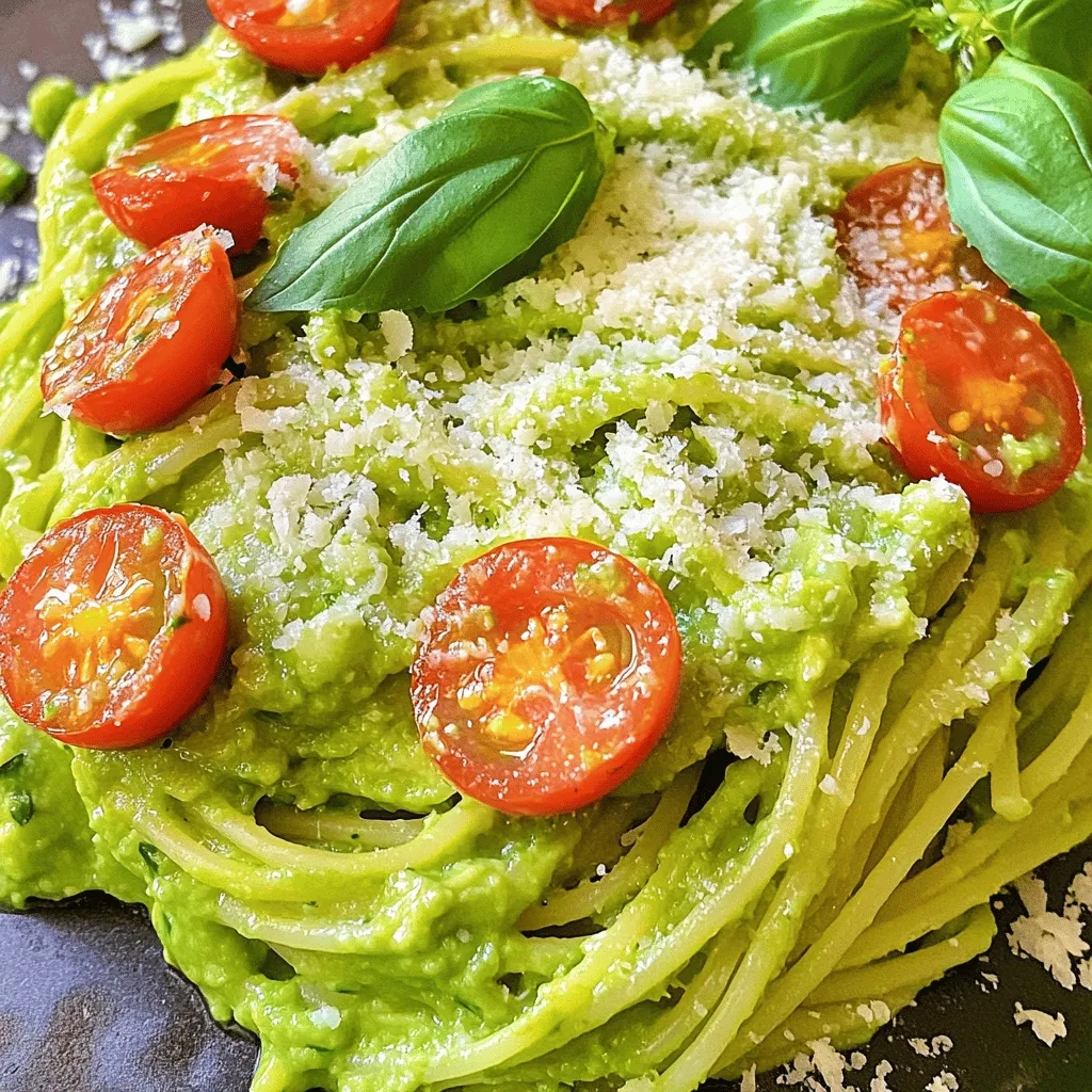 Creamy Avocado Pasta Healthy Delight in Minutes