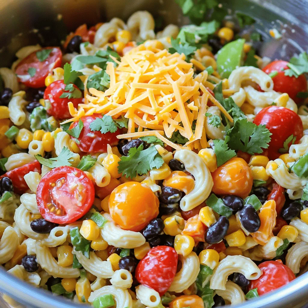 Taco Pasta Salad Quick and Flavorful Meal Idea