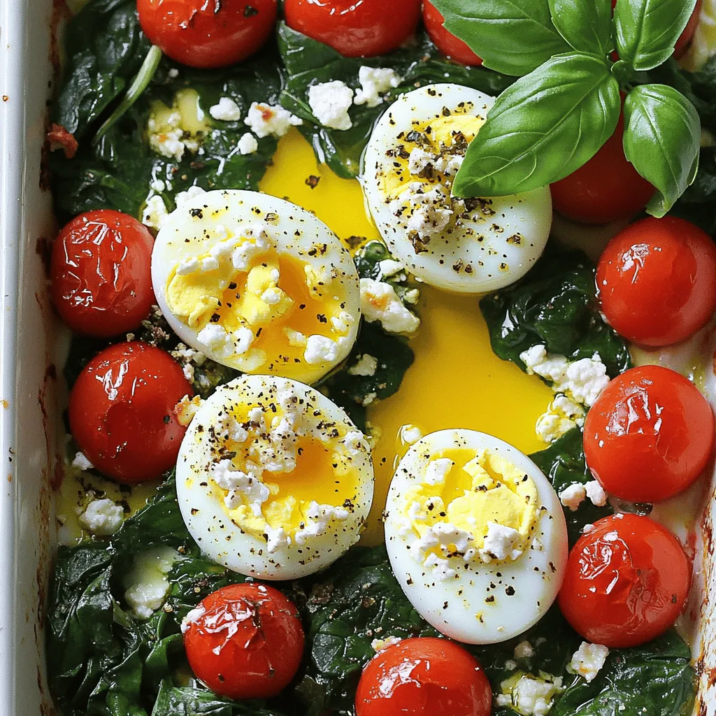 Baked Feta Eggs Flavorful Breakfast Made Easy