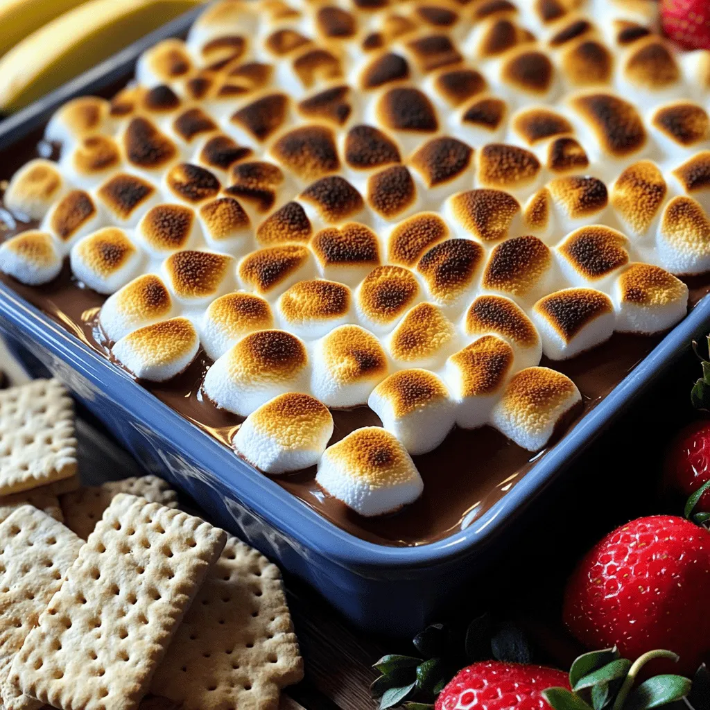 S&#8217;mores Dip Delightful and Easy Dessert Recipe