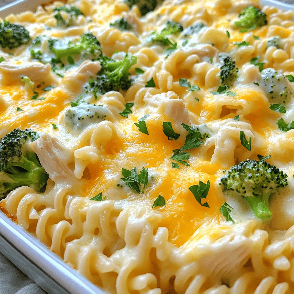 Easy Chicken Alfredo Bake Flavorful Family Dinner Dish