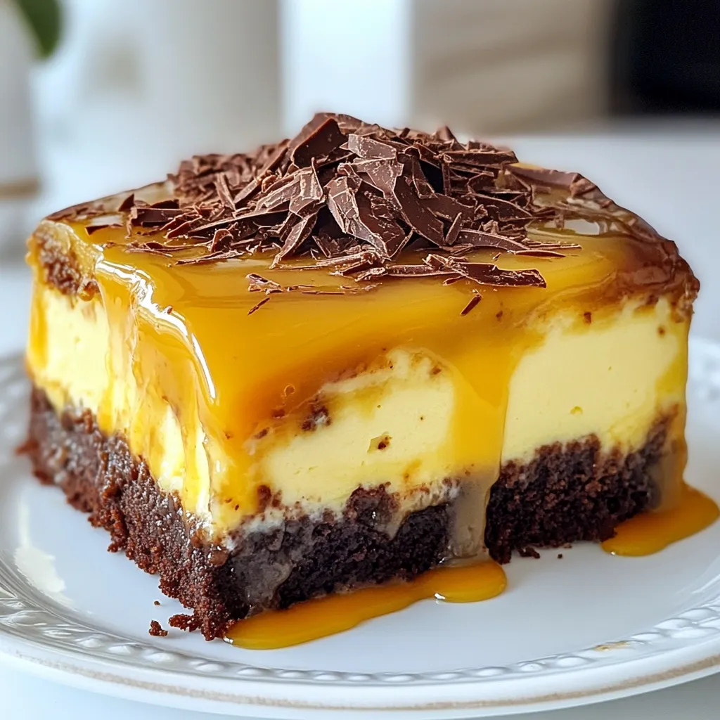 Caramel Brownie Cheesecake Delightful Dessert Recipe