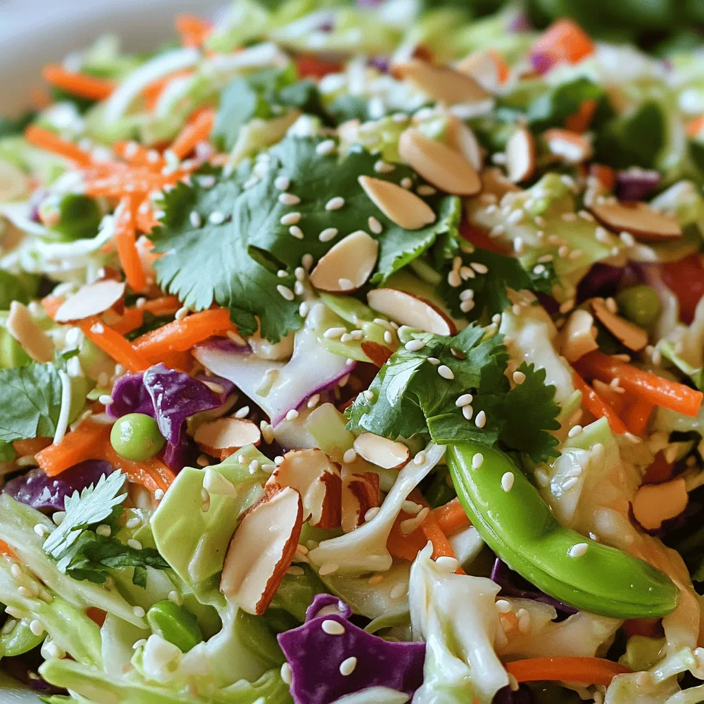 Crunchy Asian Slaw Fresh and Flavorful Side Dish
