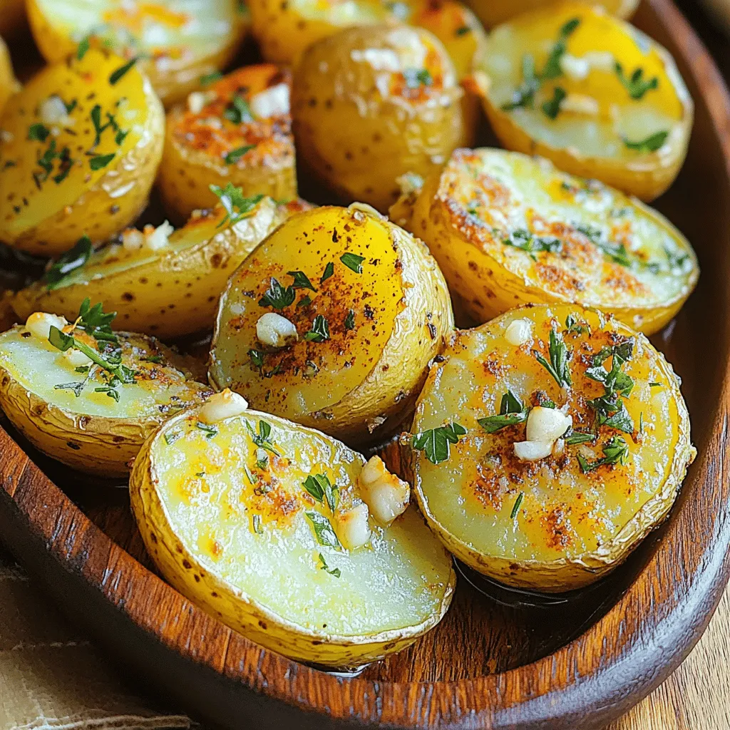 Garlic Herb Roasted Potatoes Simple and Delicious Side