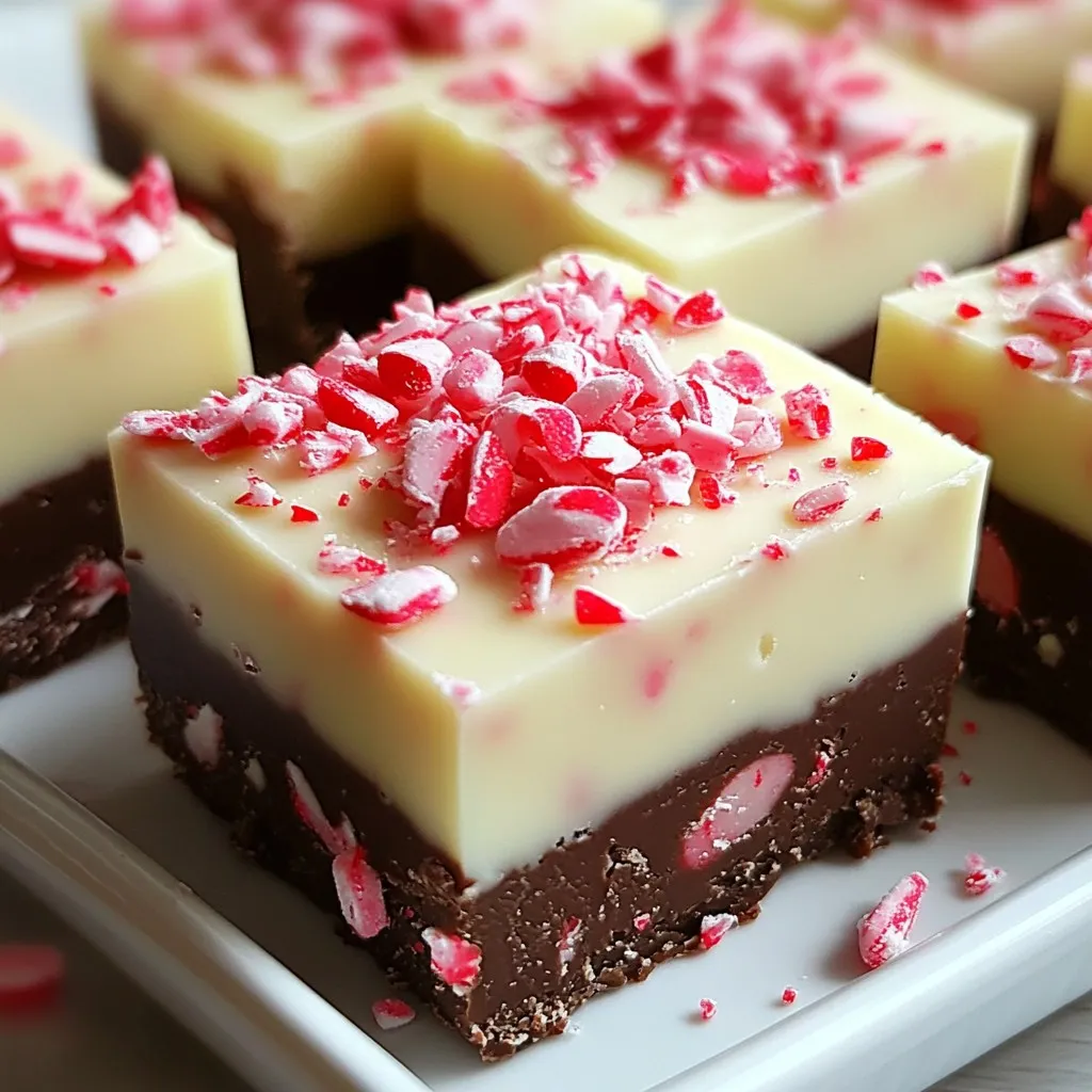 Peppermint Christmas Fudge Flavorful Holiday Treat
