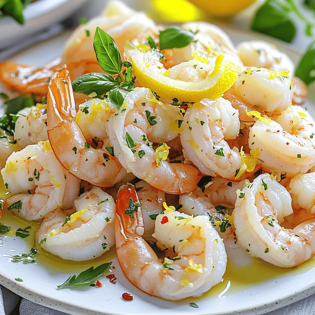 Lemon Garlic Herb Shrimp Flavorful and Easy Meal