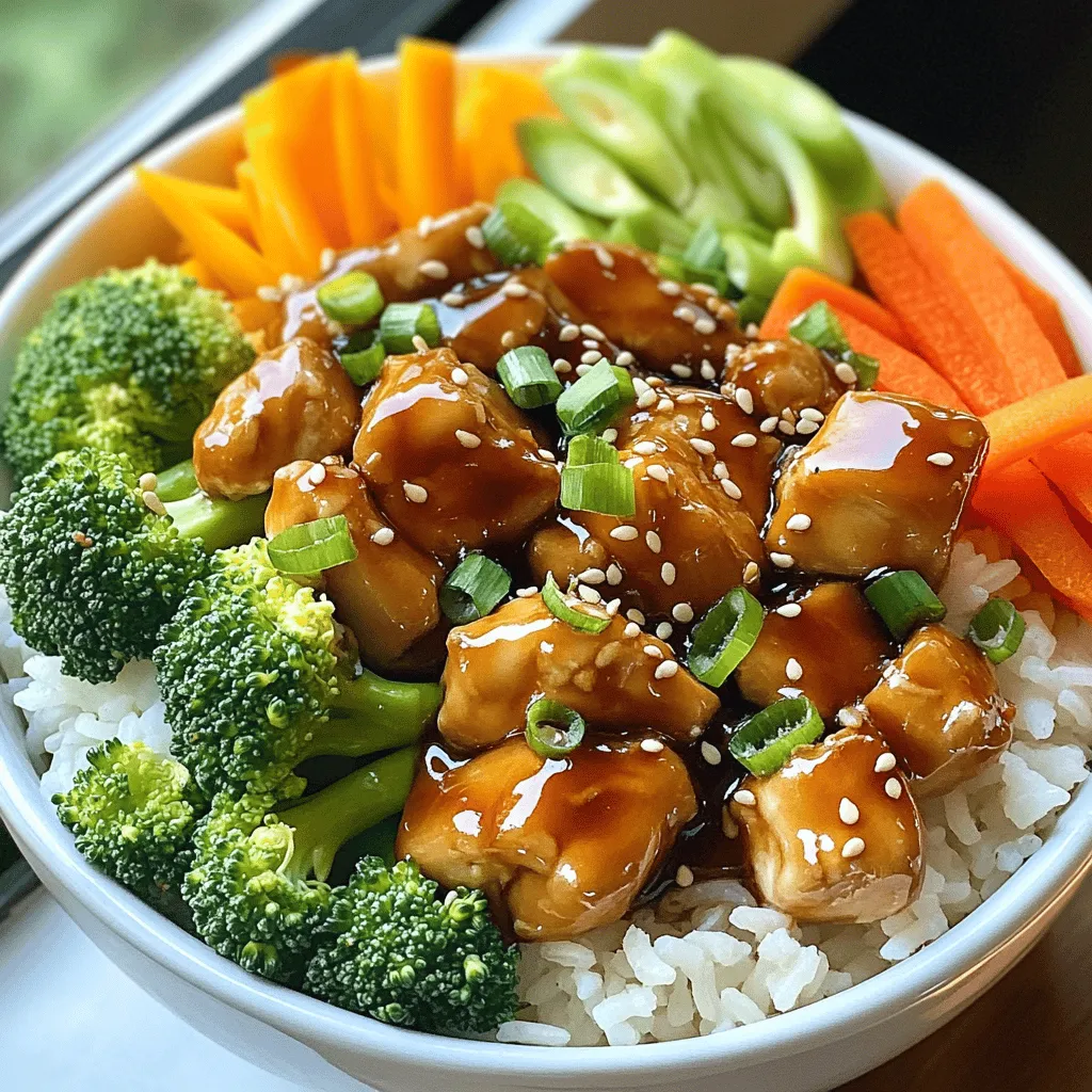 Teriyaki Chicken Bowls Flavorful and Easy to Make