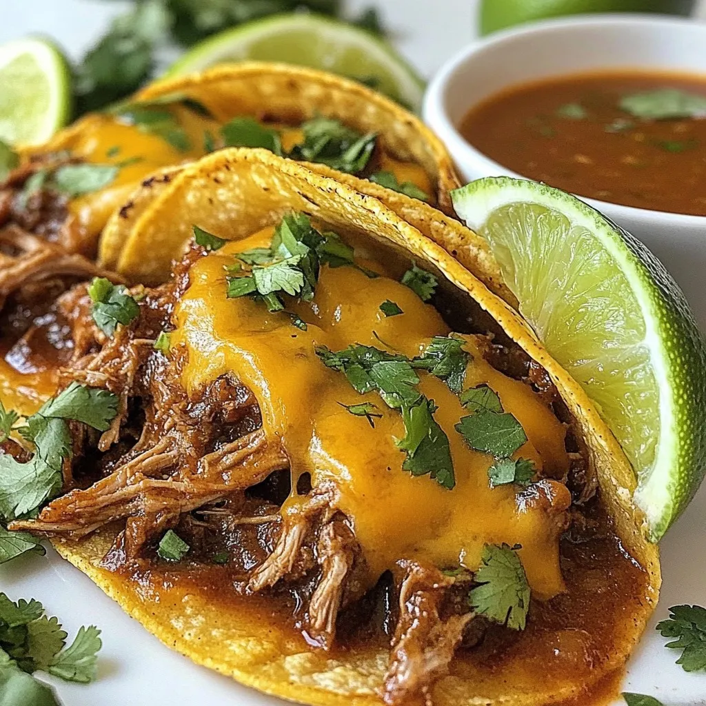 Cheesy Birria Tacos Flavorful and Savory Delight