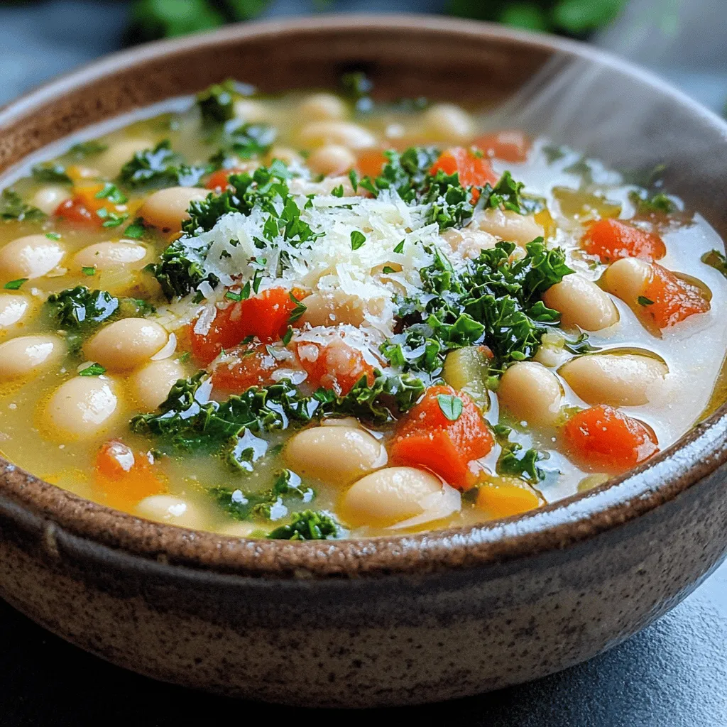 Tuscan White Bean Soup Delight Simple and Tasty Meal