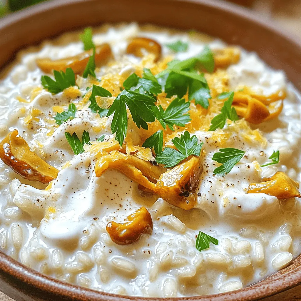 Creamy Mushroom Risotto Flavorful and Satisfying Meal
