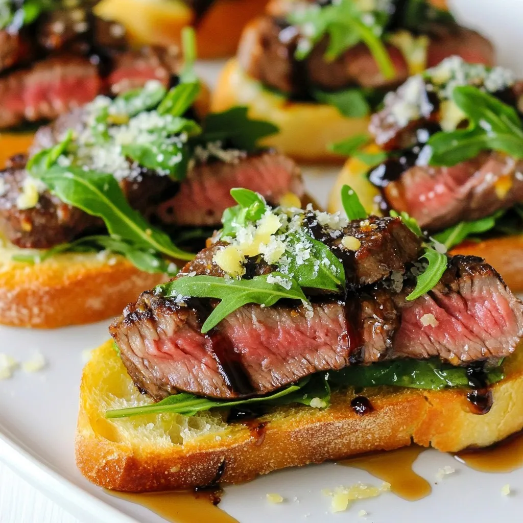 Garlic Steak Crostini Flavor-Packed Party Snack