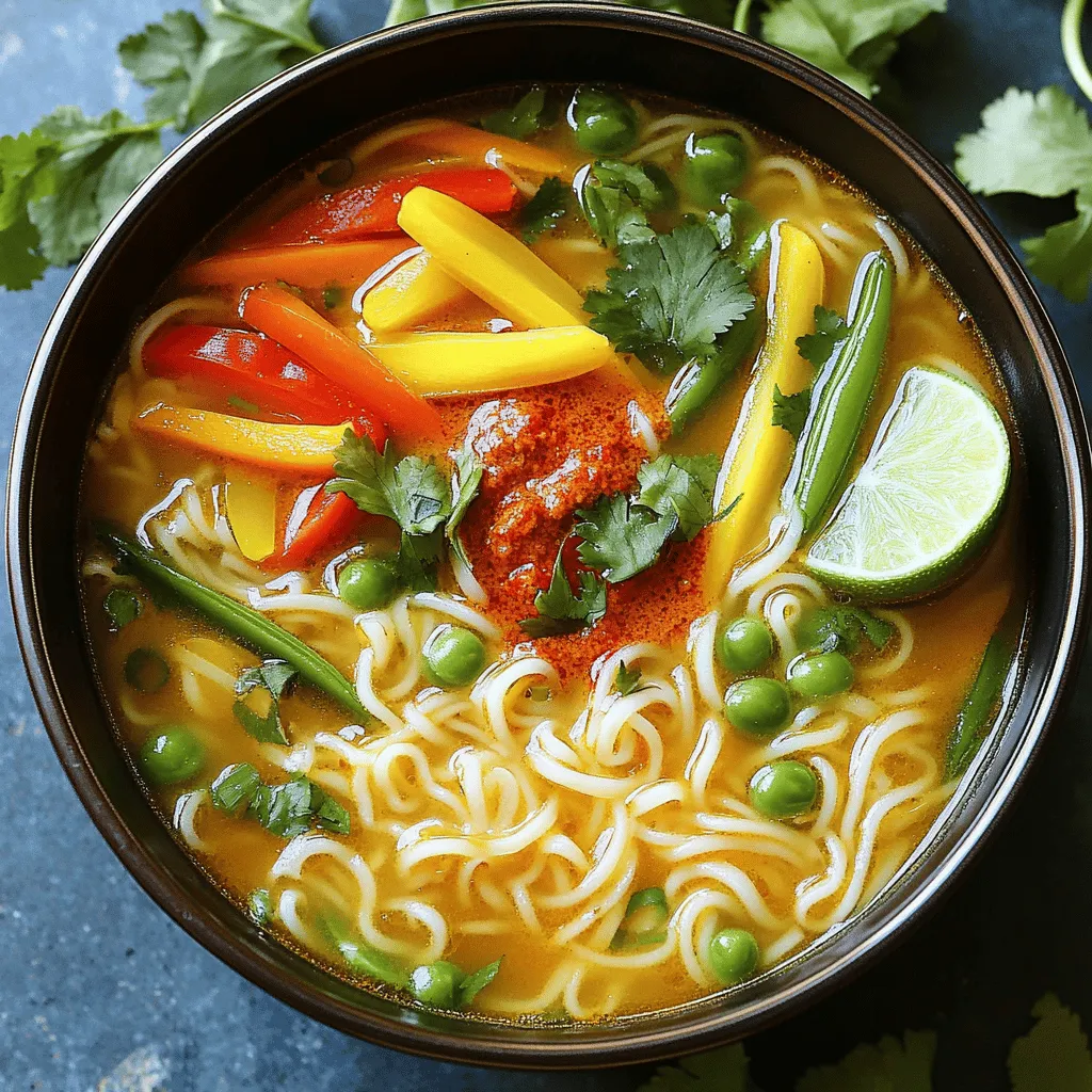 Easy Thai Noodle Soup Comforting and Quick Recipe