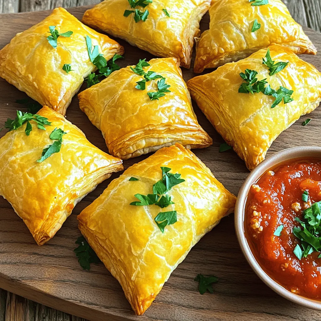 Garlic Chicken Puffs Flavorful and Easy Snack Recipe