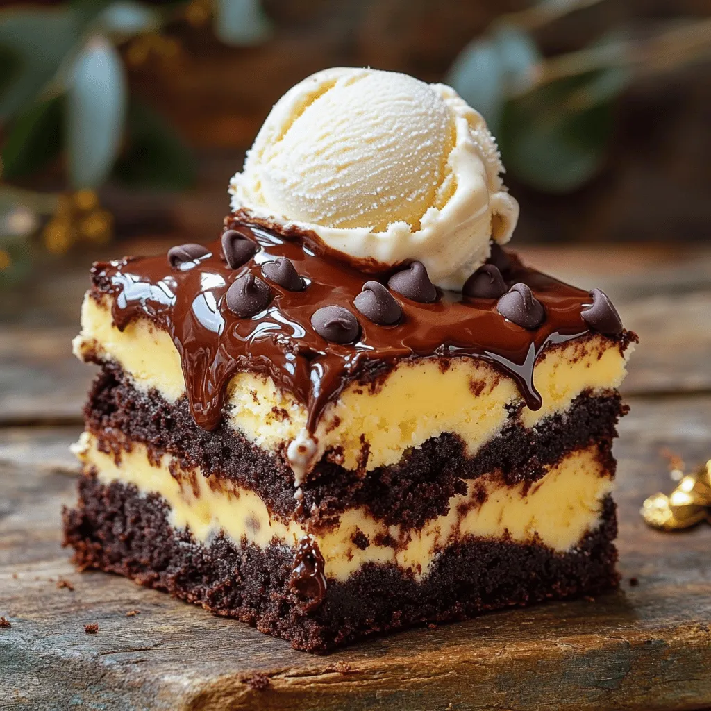 Fudgy Chewy Brookies Soft and Decadent Dessert Delight