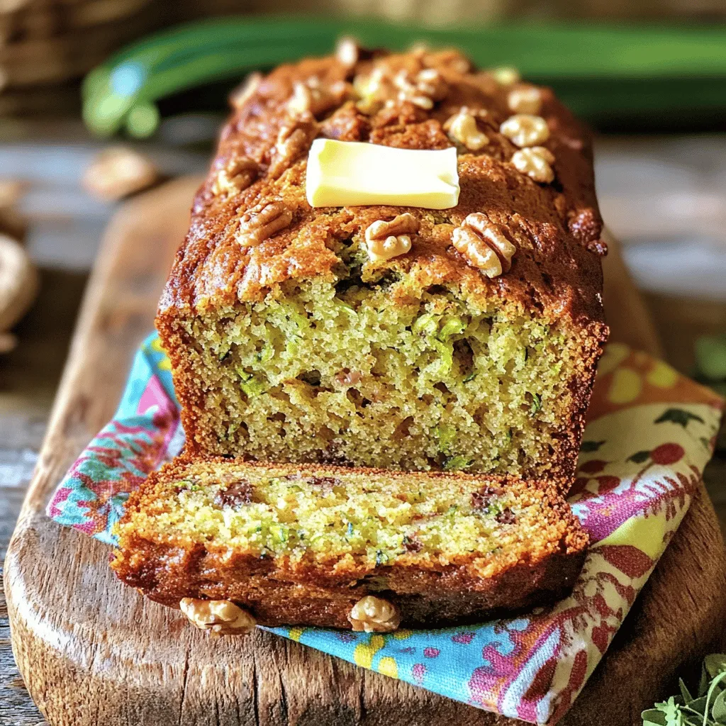 Retro Zucchini Bread Tasty and Simple Recipe