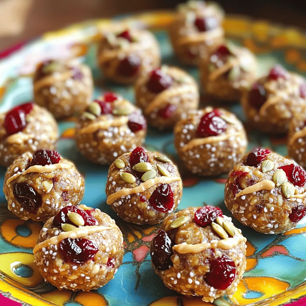 Cherry Tahini Energy Bites Nutrient-Packed Snack