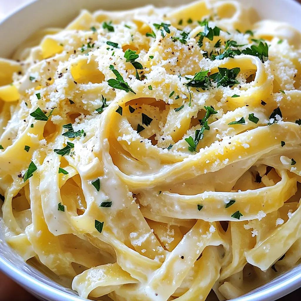 Cottage Cheese Alfredo Pasta Creamy and Quick Meal