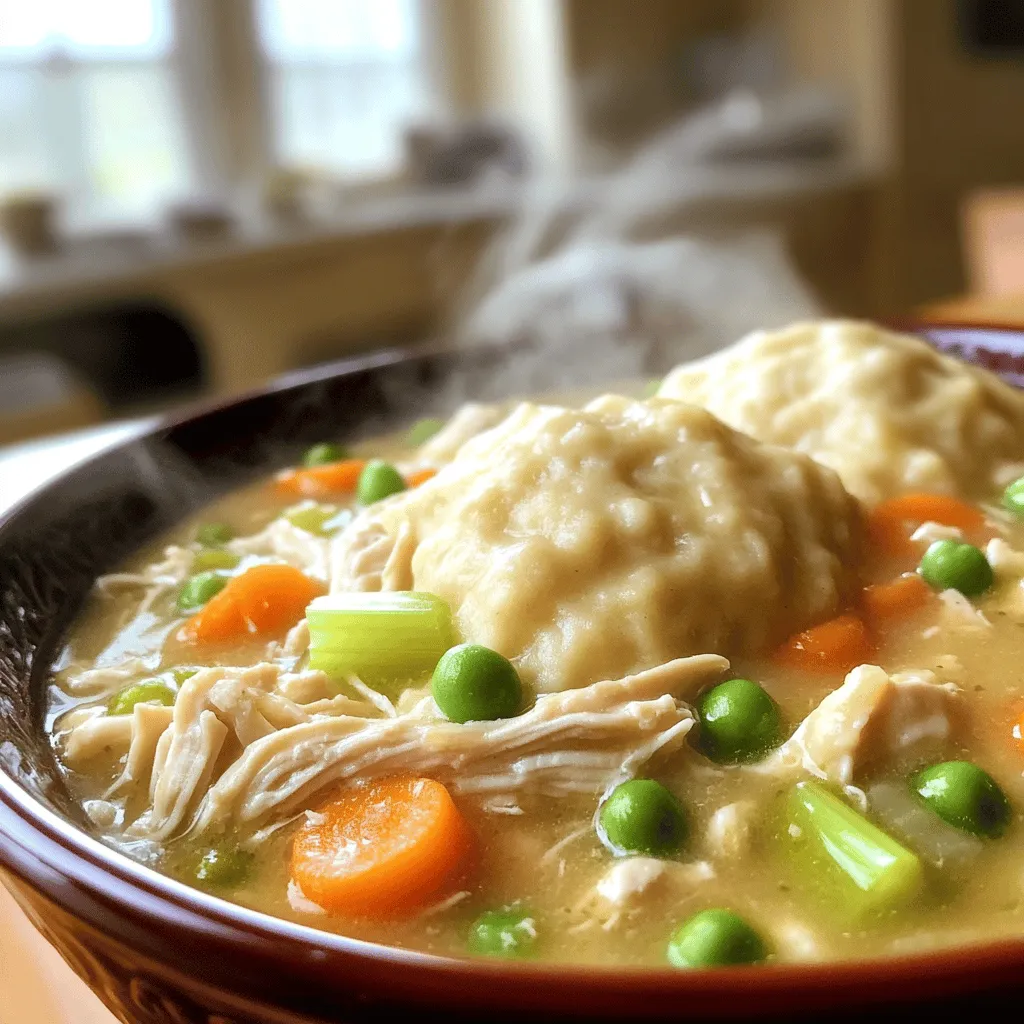 Savory Slow Cooker Chicken And Dumplings Recipe
