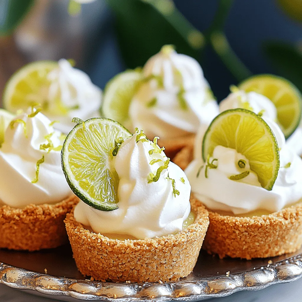 No-Bake Mini Key Lime Pies Delightful and Easy Treat