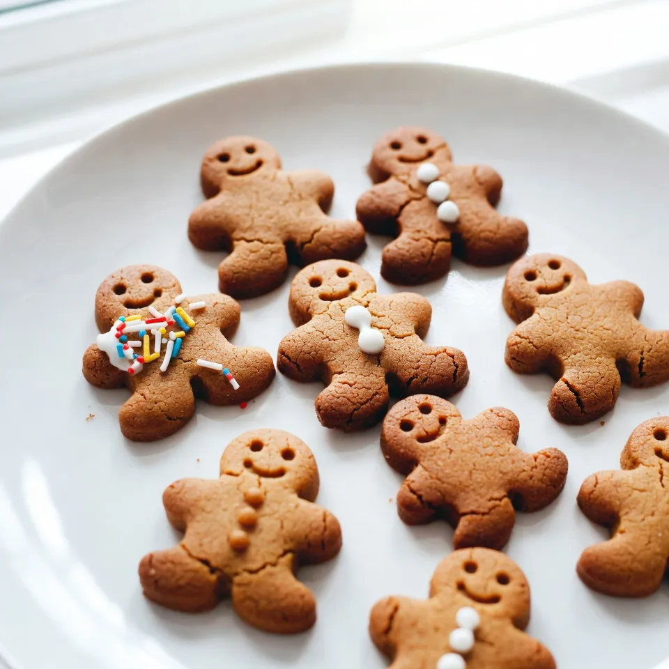 Soft &#038; Chewy Gingerbread Man Cookies Delightful Treat