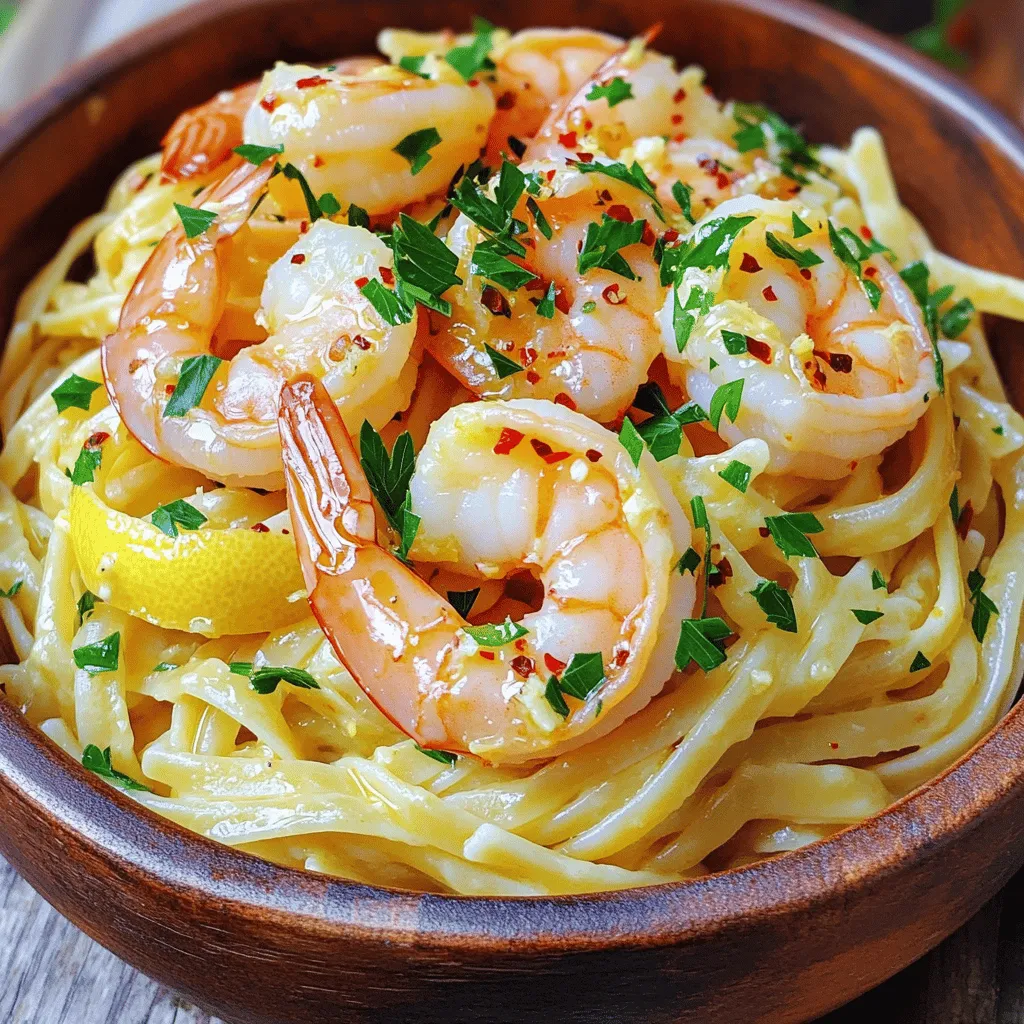 Garlic Butter Shrimp Pasta Savory and Simple Recipe