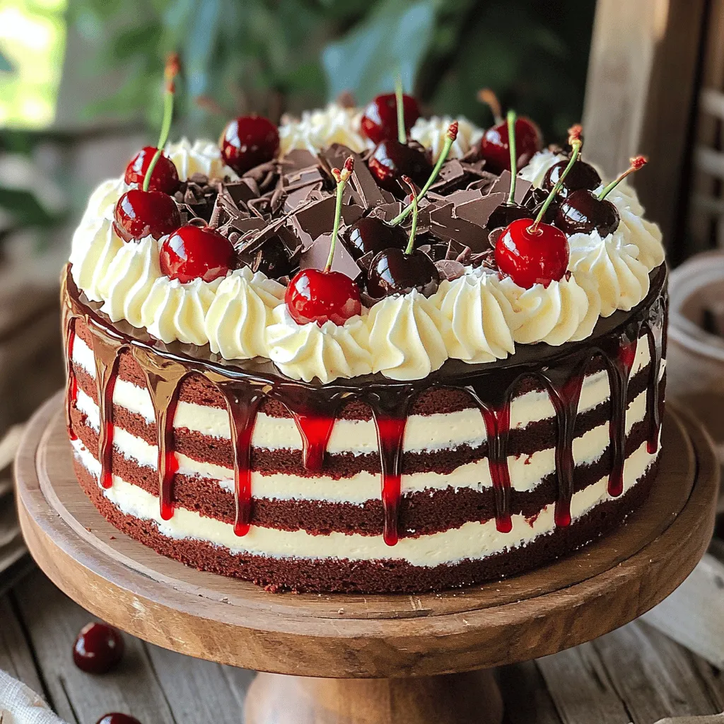 Black Forest Cake Irresistible Delight to Bake