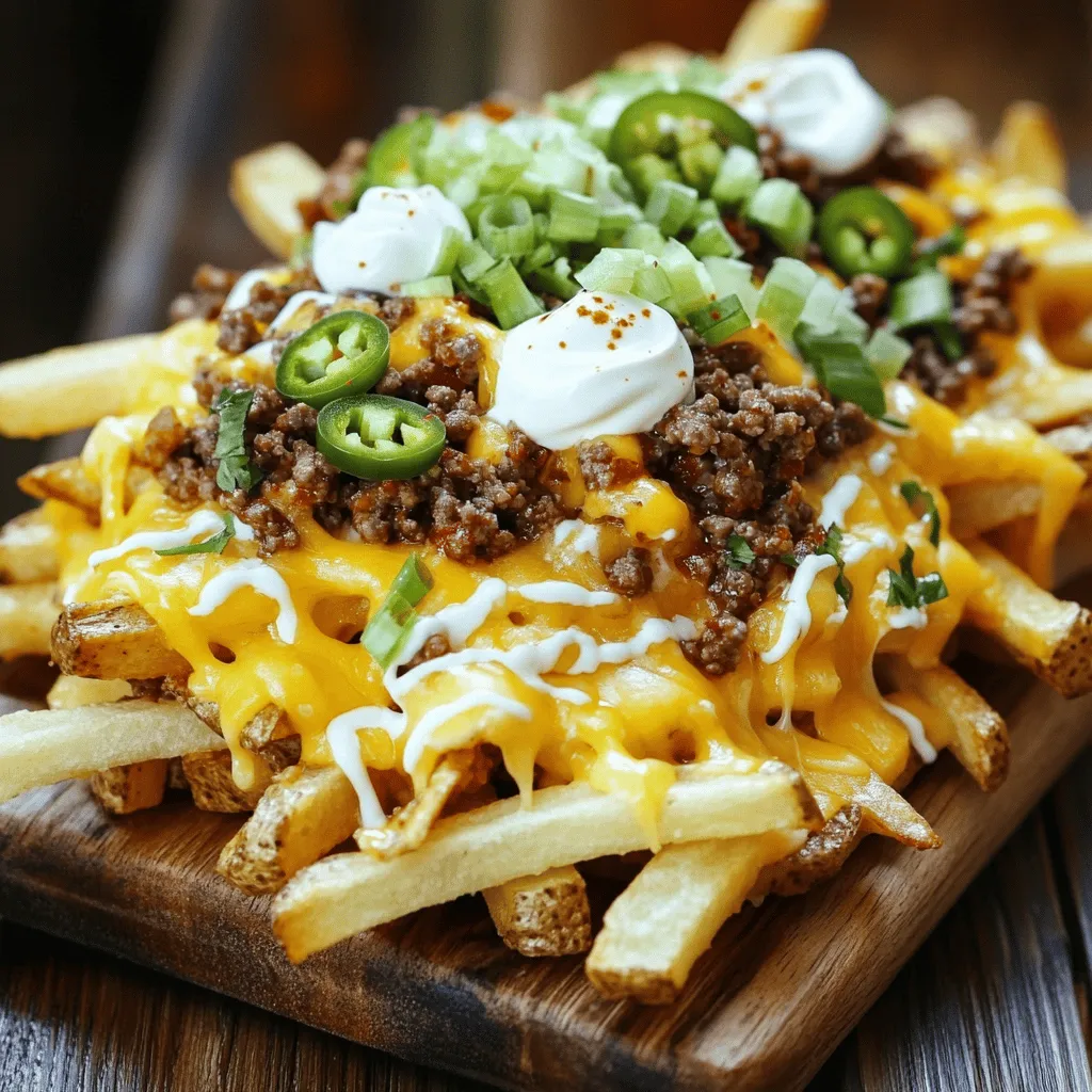 Dirty Loaded Fries Flavorful and Satisfying Treat