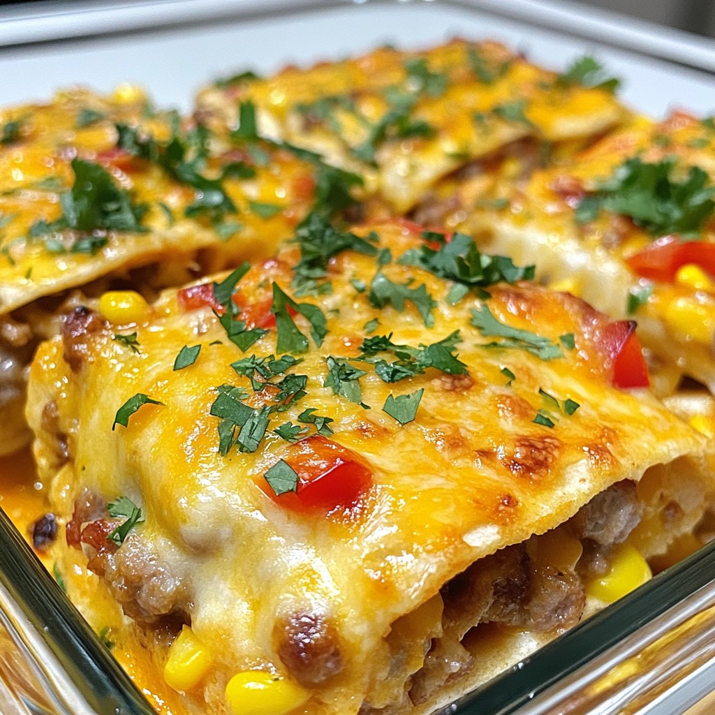 Breakfast Burrito Casserole Tasty Weekend Dish