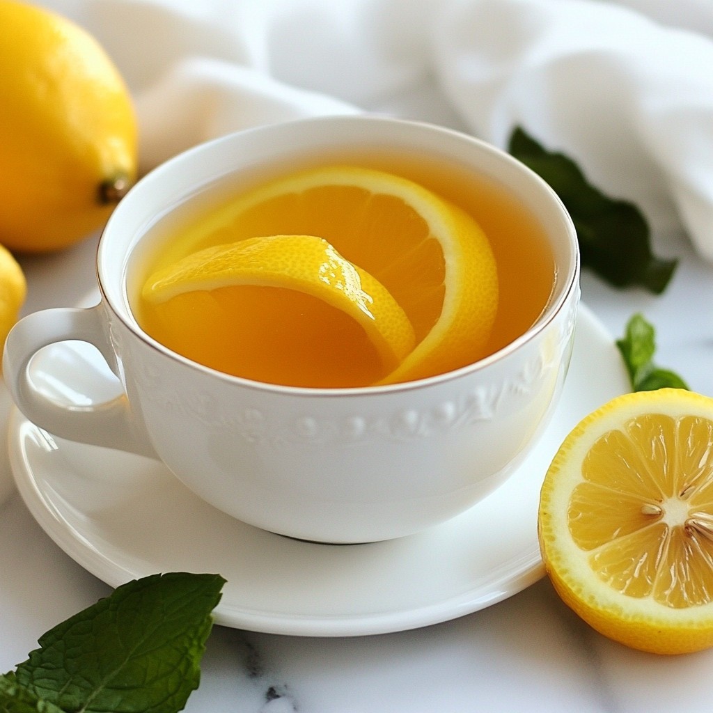 Honey Lemon Ginger Tea Recipe for Wellness Boost