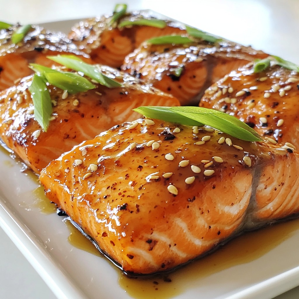Honey Garlic Glazed Salmon Flavorful and Easy Meal