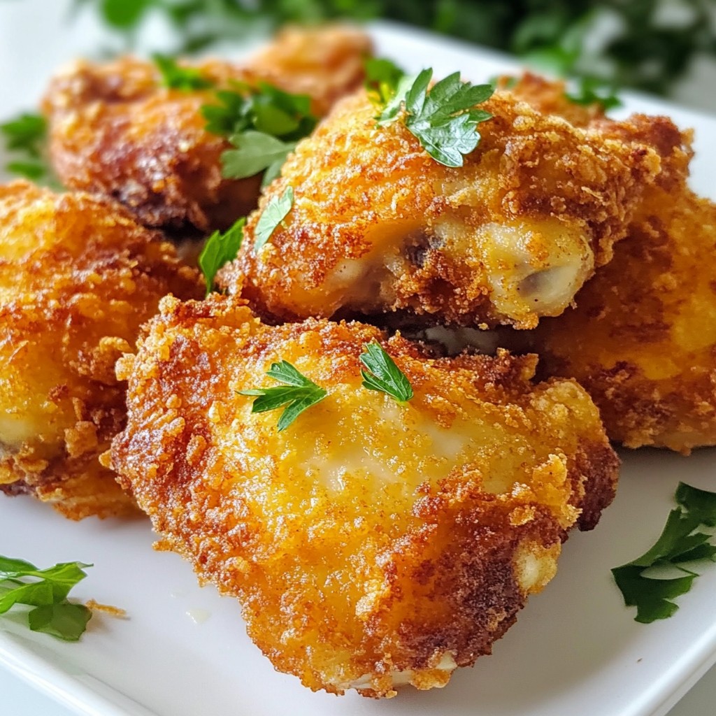 Classic Chicken Fried Chicken Crispy Comfort Food