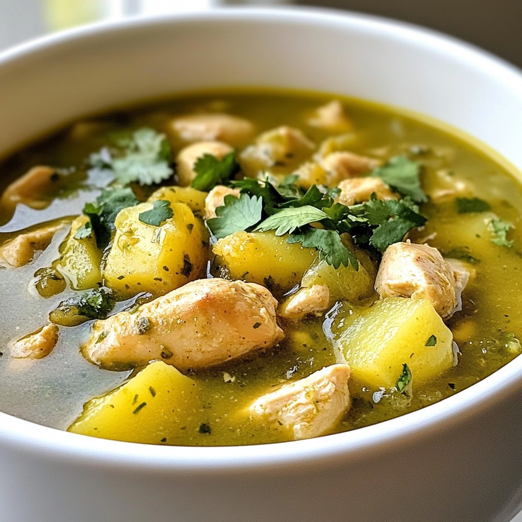 Green Chile Stew Hearty and Flavorful Comfort Meal