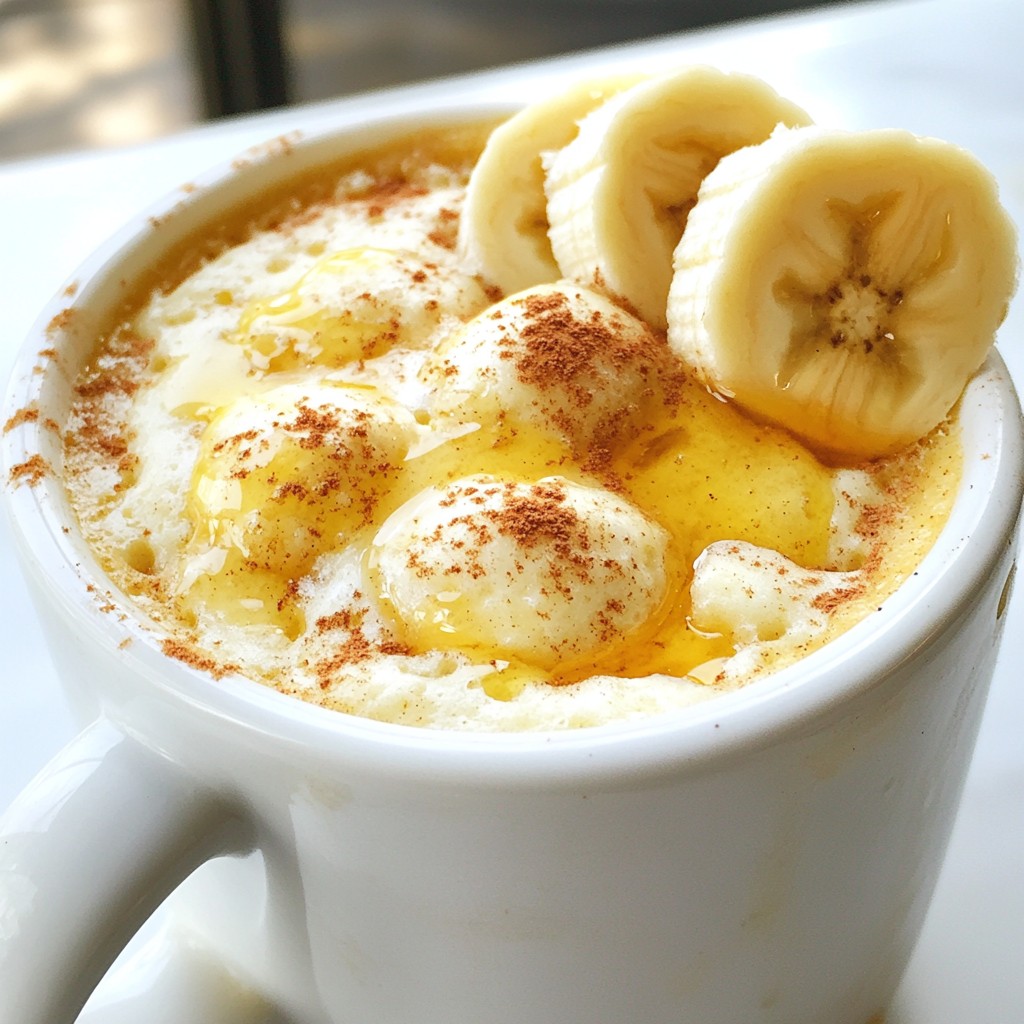 Banana Bread Mug Cake Quick and Tasty Recipe