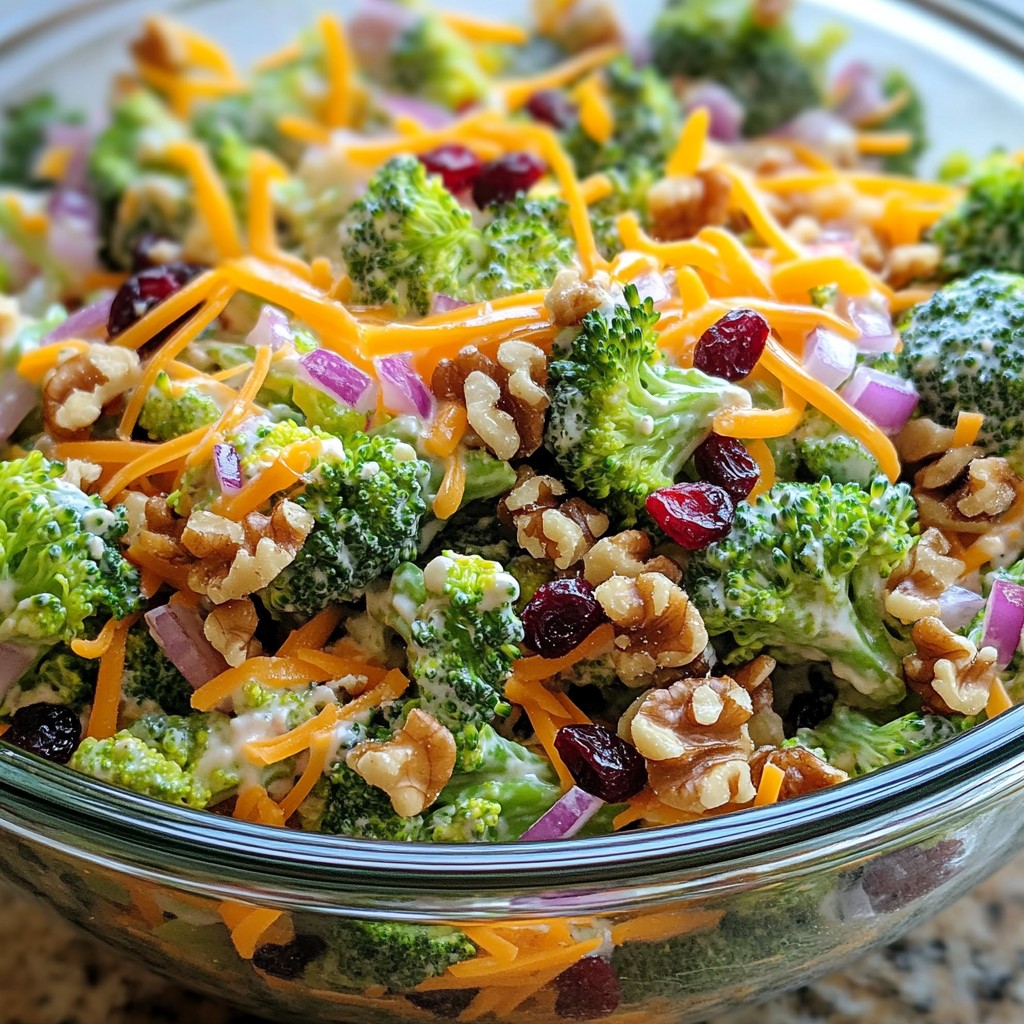 Ultimate Broccoli Salad Tasty and Easy Recipe Guide