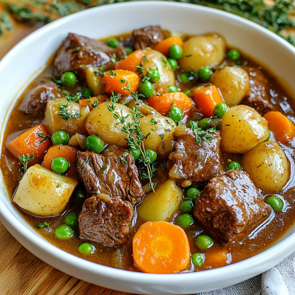 Instant Pot Beef Stew Hearty and Satisfying Meal