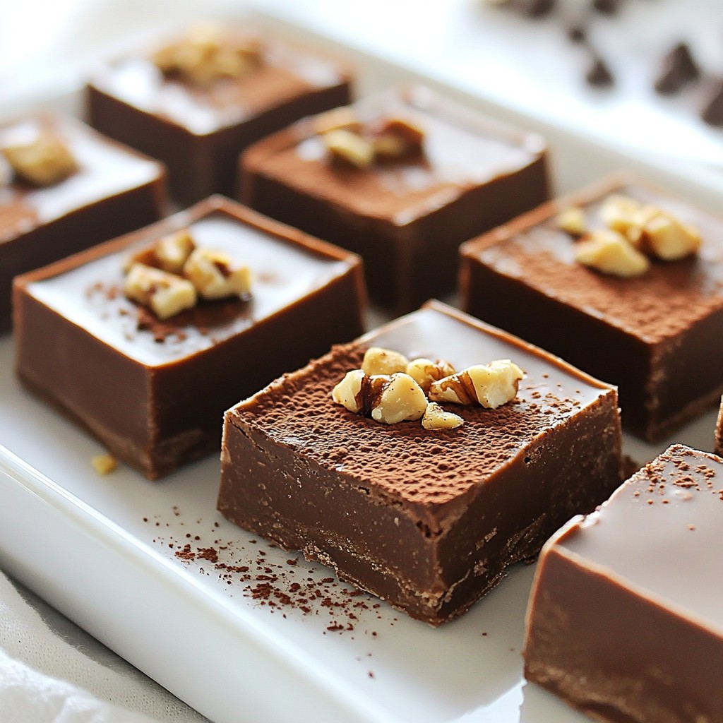Nutella Fudge Squares Irresistible and Easy Dessert
