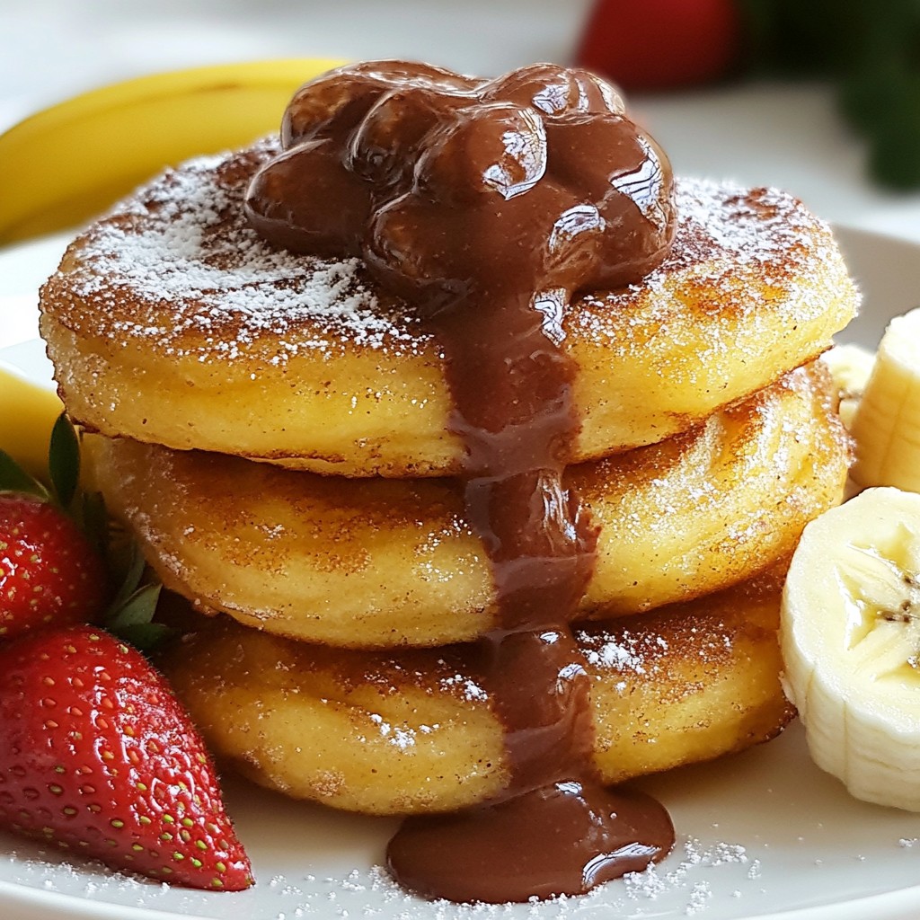 Spanish Churro Pancakes Delightful and Fluffy Recipe