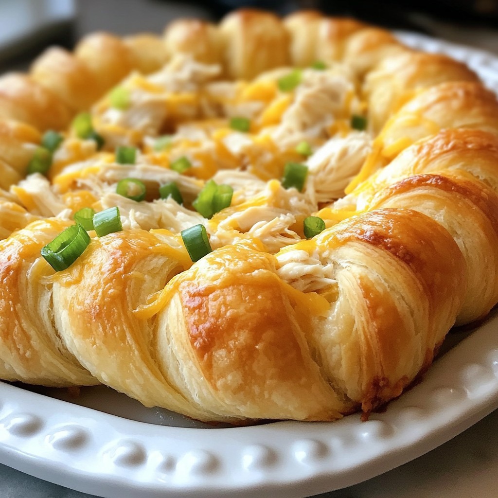 Cheesy Chicken Crescent Bake Simple and Tasty Dish